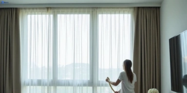 Delicate sheer drape cleaning st-helena-vic Matty Curtain Cleaning